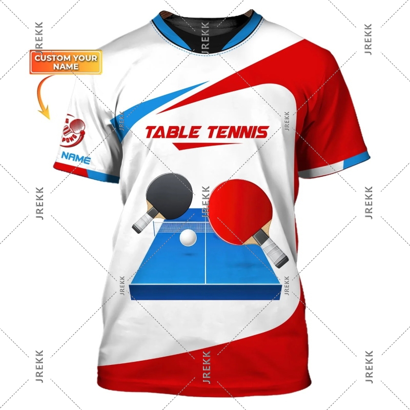 Table Tennis Name - Kaus Tenis Meja untuk Pakaian Pria