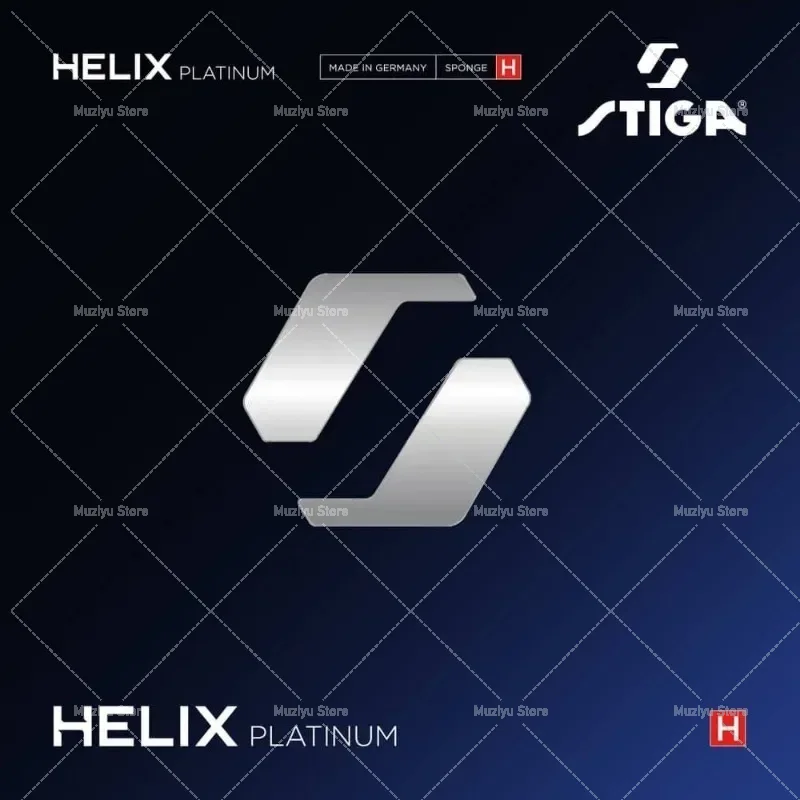 Table Tennis Elite Series - STIGA HELIX Platinum Series Karet Tenis