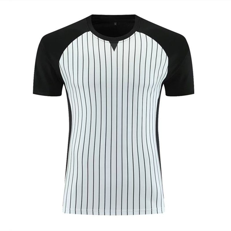 Table Tennis Umpire - Jersey basket wasit bergaris, atasan hakim