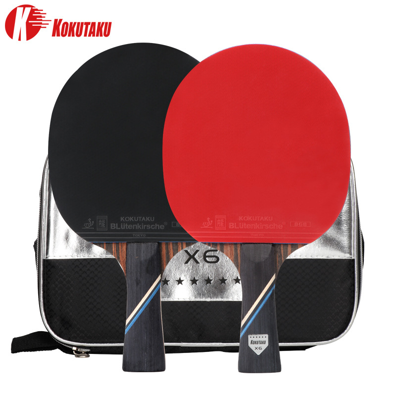 Table Tennis History - KOKUTAKU Set raket Ping Pong 6