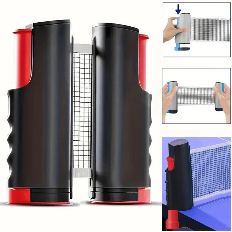 Table Tennis Equipment - Jaring Tenis Meja 2026, Rak Retraktil,
