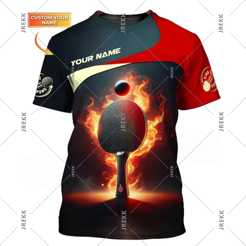 Table Tennis Name - Kaus Tenis Meja untuk Pakaian Pria