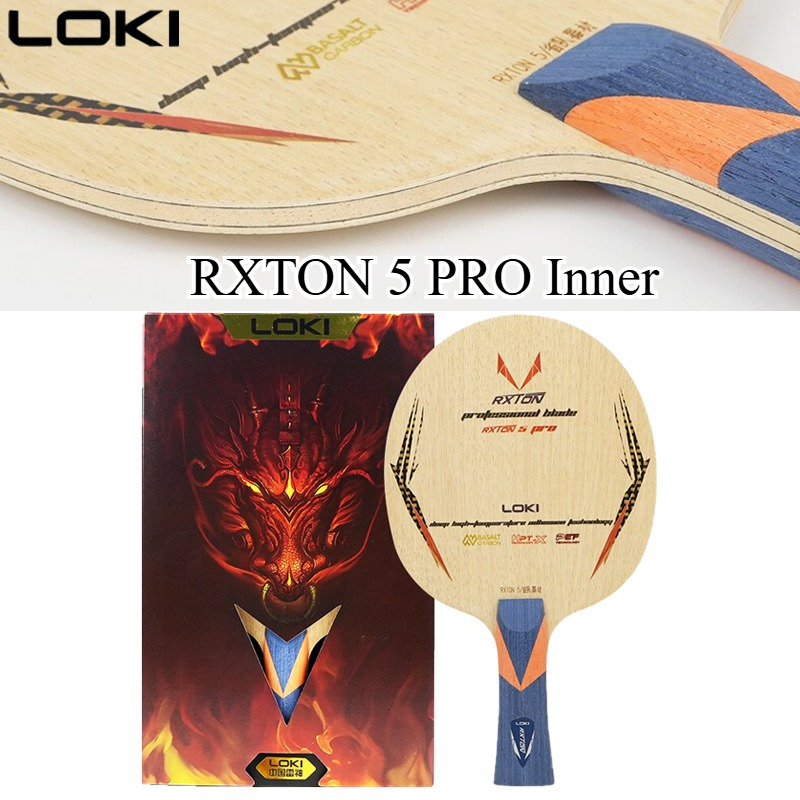 Table Tennis League - LOKI RXTON 5PRO Pisau Tenis Meja