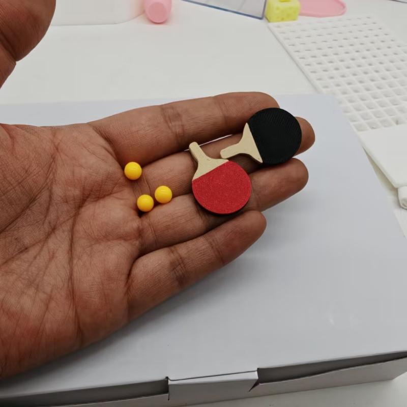 Table Tennis Umpire - 1Set Model Bola Ping Pong Miniatur