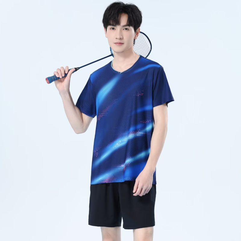 Table Tennis Name - Kaos Bulu Tangkis Pria Cepat Kering,