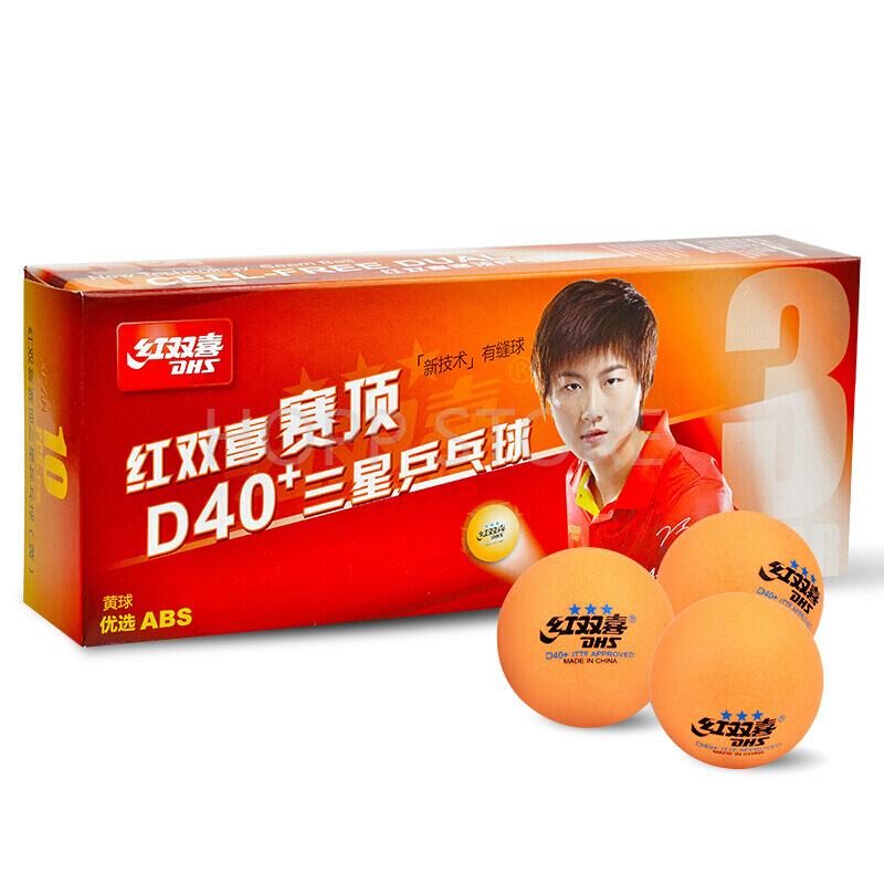 DHS 3-Star D40 + Bola Tenis Me - Table Tennis Game Pc ulasan dan harga