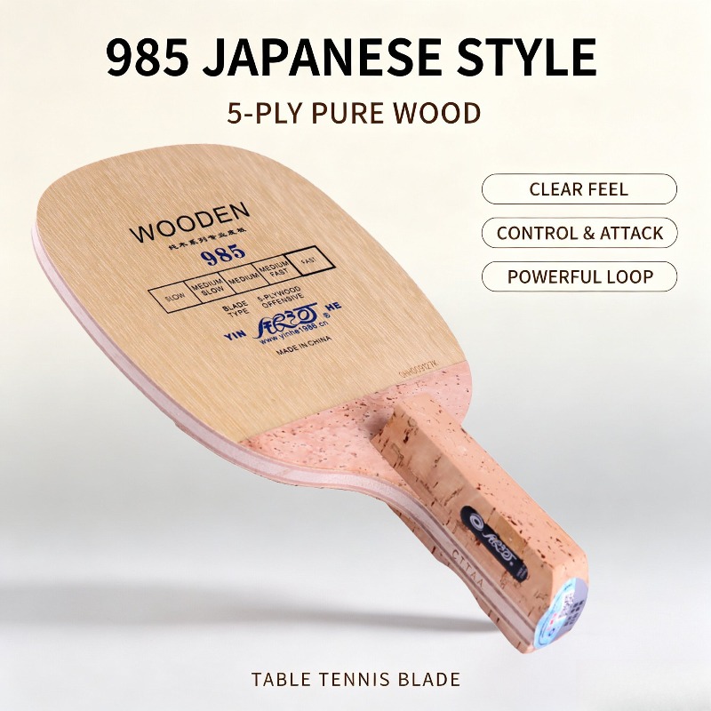 YINHE 985 Blade Tenis Meja Pen - Table Tennis Japanese ulasan dan harga