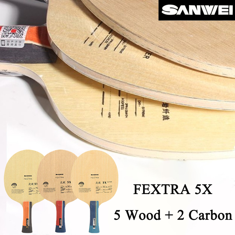 SANWEI FEXTRA 5X Blade Tenis M - Table Tennis Equipment ulasan dan harga