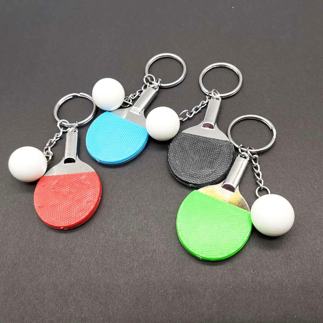 7 buah Fashion gantungan kunci - Table Tennis Umpire ulasan dan harga