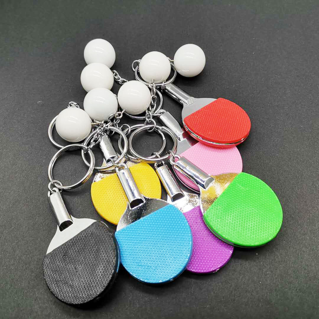 7 buah Fashion gantungan kunci - Table Tennis Umpire ulasan dan harga