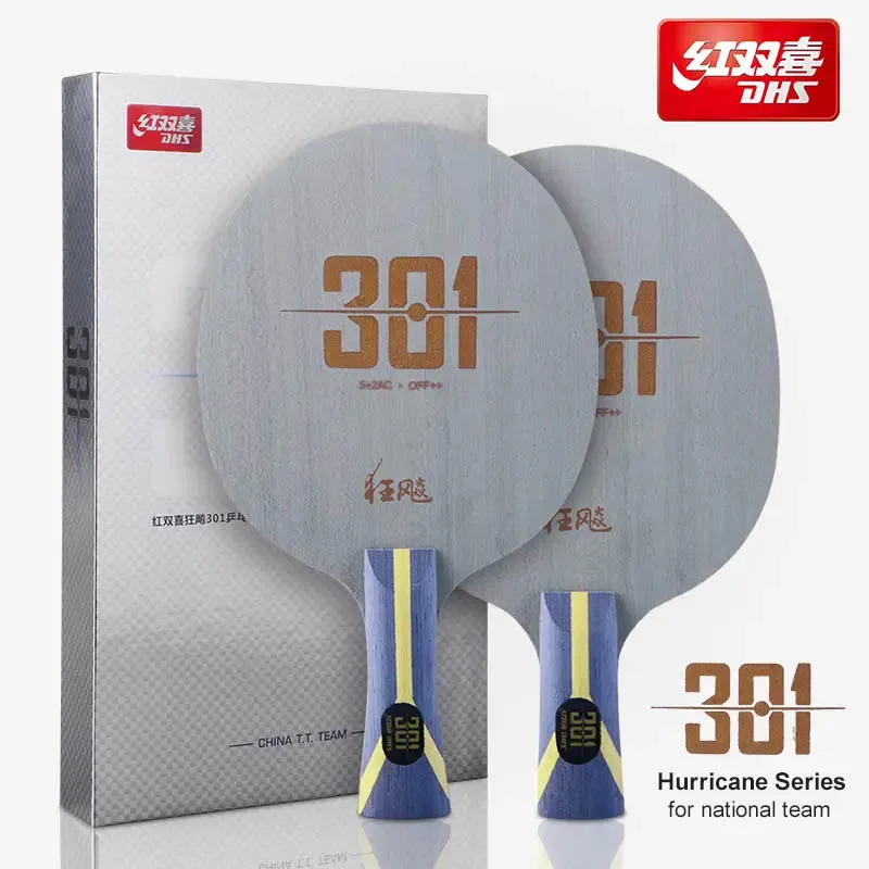 DHS Hurricane 301 H301 pisau t - Table Tennis League ulasan dan harga