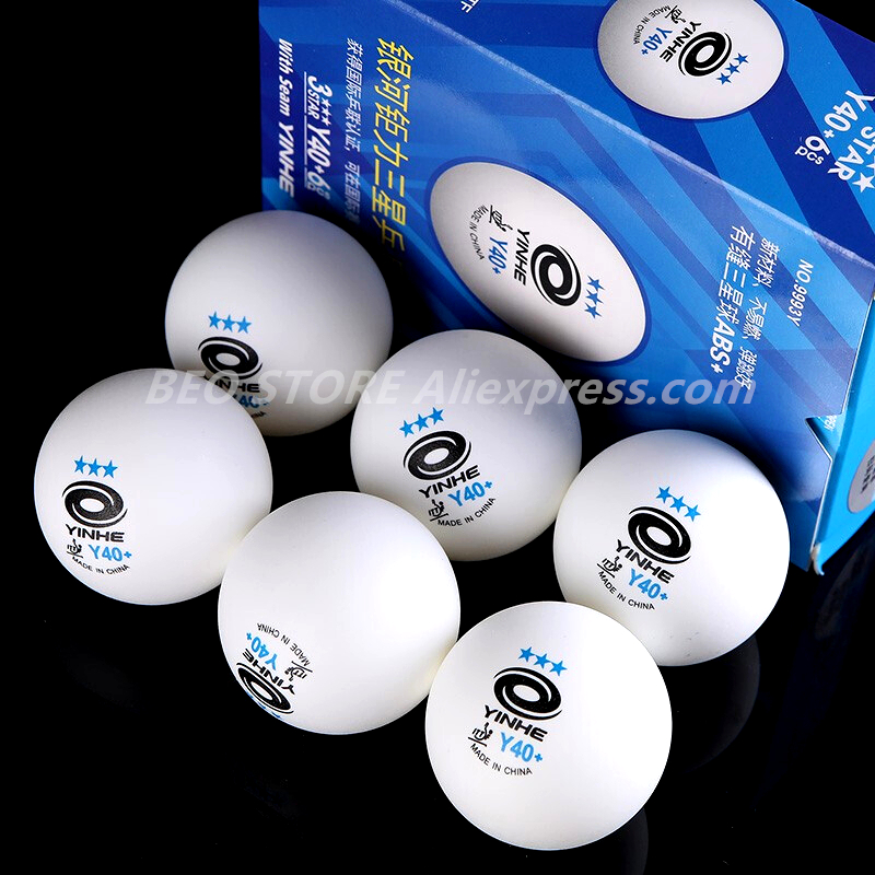 60 Bola YINHE 3-Star Y40 + H40 - Table Tennis Game Pc ulasan dan harga