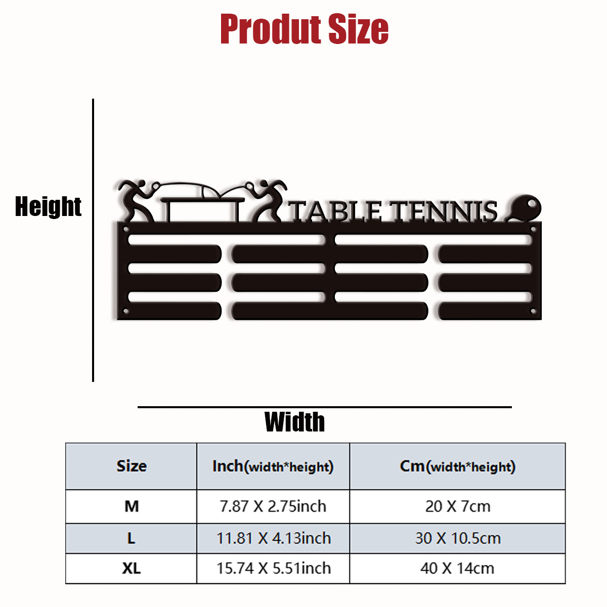 1 item kustomisasi personalisa - Table Tennis Dimension ulasan dan harga