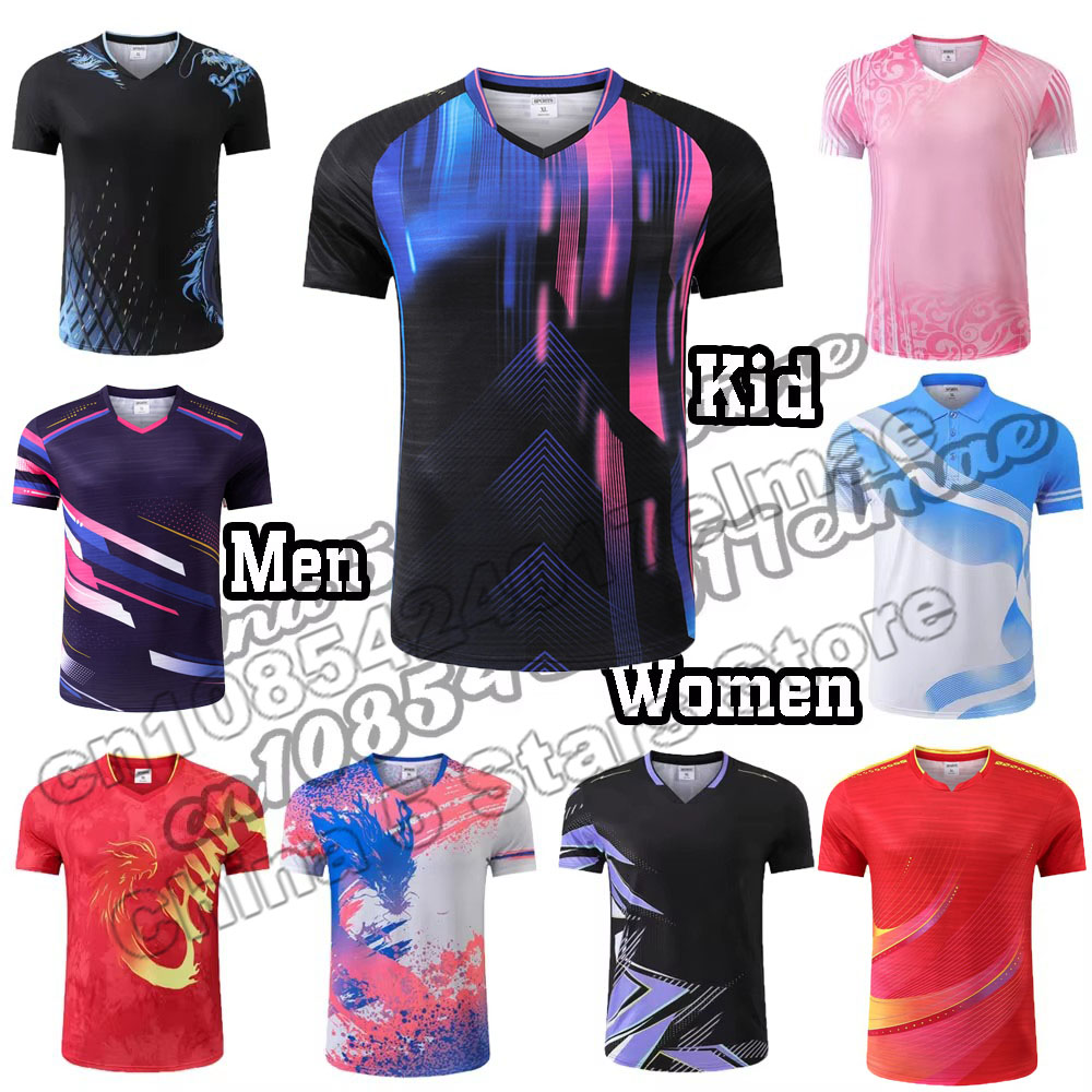 Kaos Tenis Meja Tim Cina 2025  - Table Tennis Name ulasan dan harga