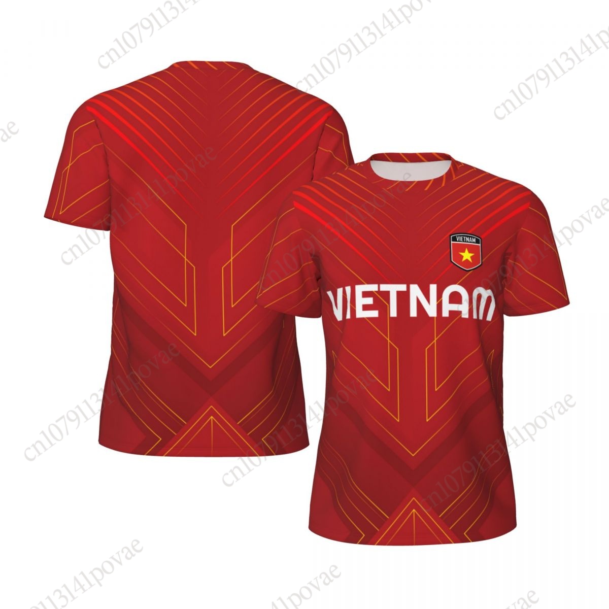 Kaos Bendera VIETNAM Pakaian J - Table Tennis Vietnam ulasan dan harga