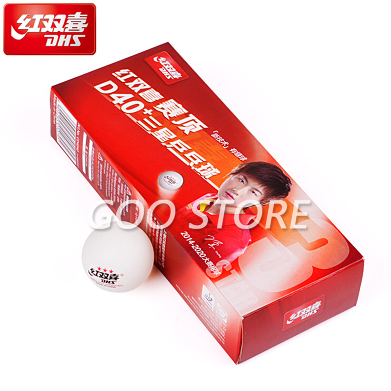DHS 3 Star D40 + Bola Tenis Me - Table Tennis Game Pc ulasan dan harga