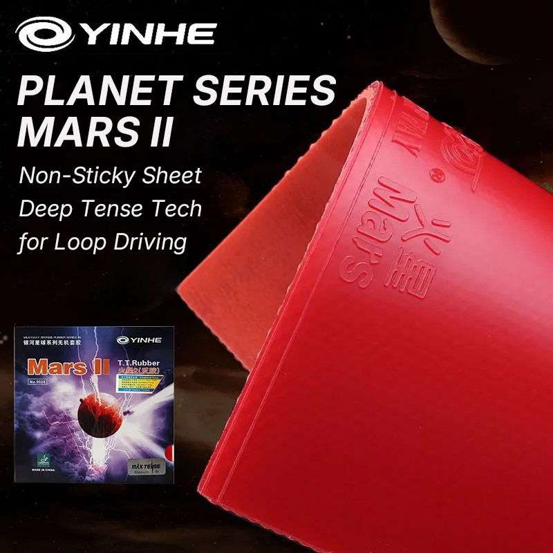 Karet Tenis Meja YINHE MARS 2  - Table Tennis Defense ulasan dan harga
