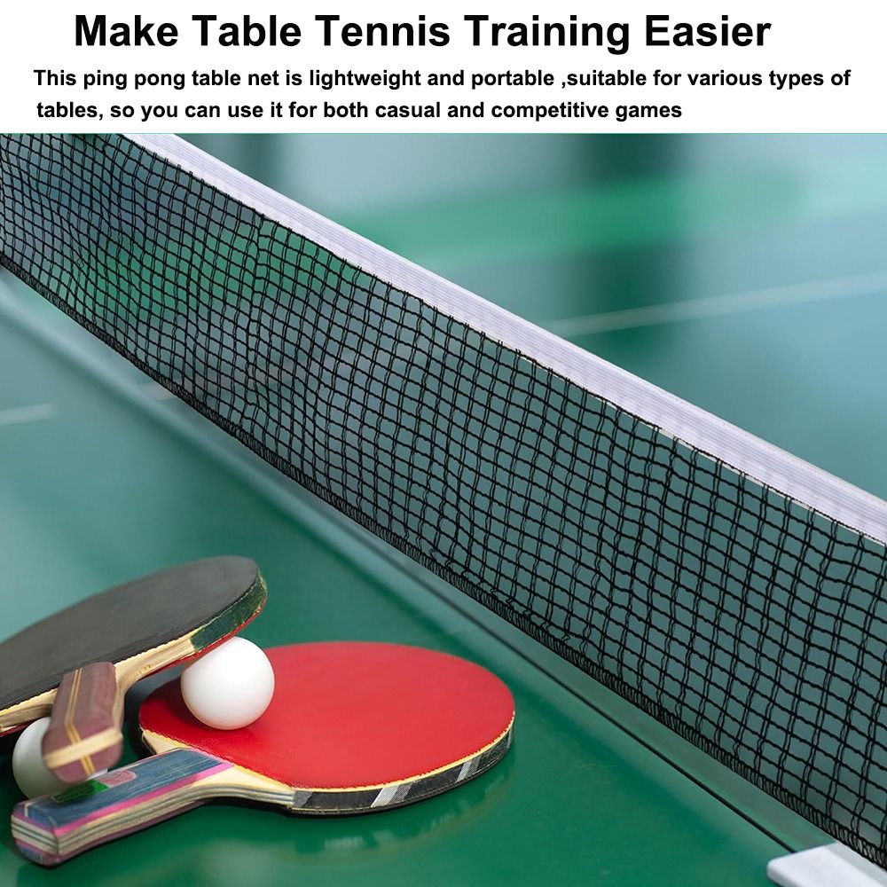 Jaring tenis meja dapat ditari - Table Tennis Equipment ulasan dan harga
