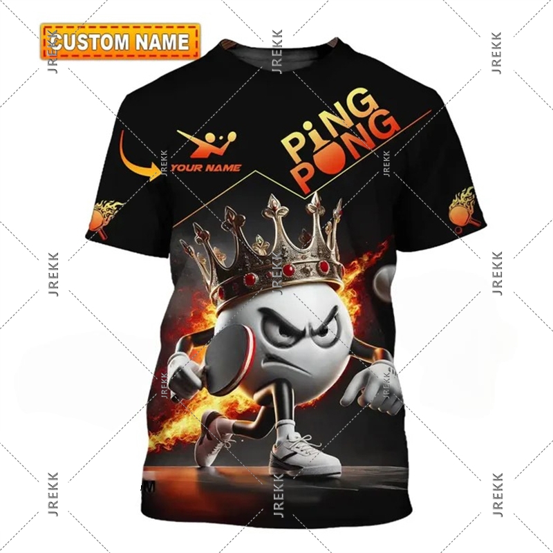 Kaus Tenis Meja untuk Pakaian  - Table Tennis Name ulasan dan harga