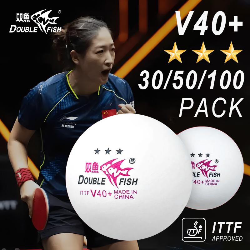 DOUBLE FISH 3 Bintang V40 + 30 - Table Tennis Game Pc ulasan dan harga