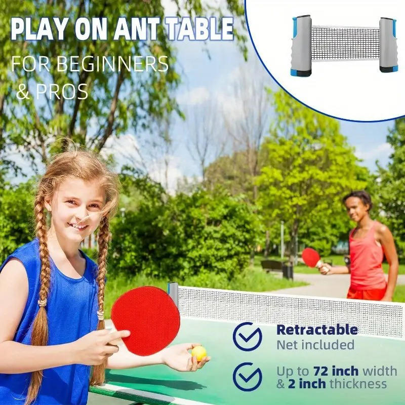 Jaring Tenis Meja Retraktil 20 - Table Tennis Equipment ulasan dan harga