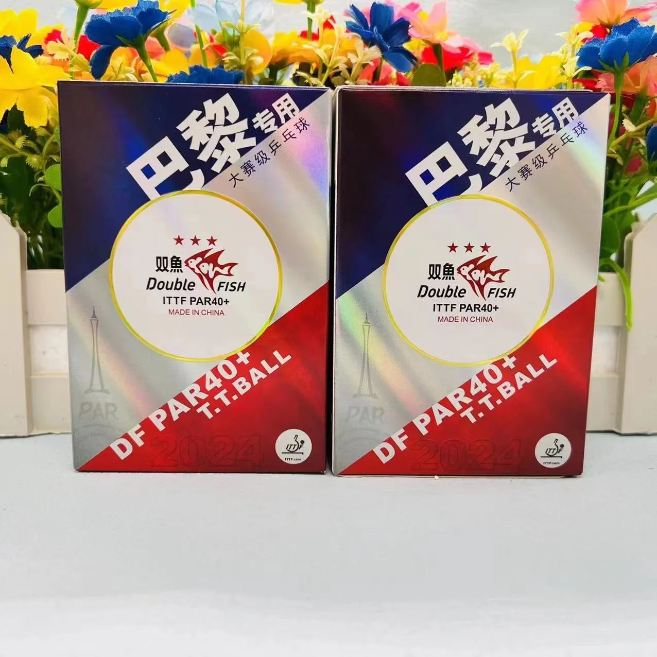 Bola Ping Pong DF PAR40 + Ikan - Table Tennis Game Pc ulasan dan harga