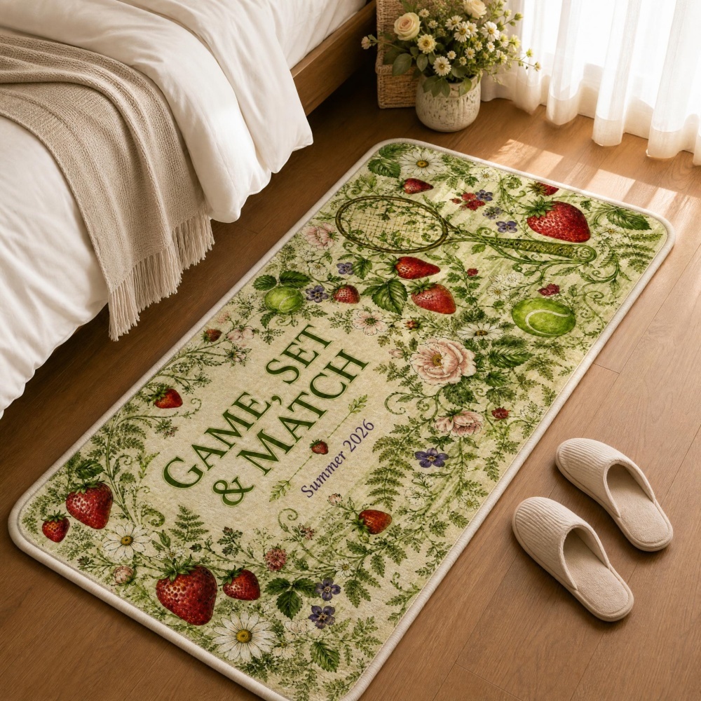 Karpet Flanel Motif Bunga Stra - Table Tennis Live ulasan dan harga