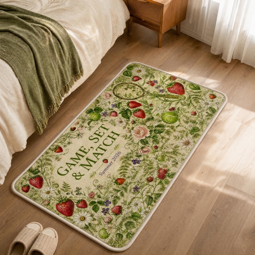 Karpet Flanel Motif Bunga Stra - Table Tennis Live ulasan dan harga
